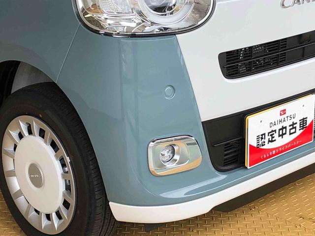 ムーヴキャンバスストライプスＧターボ４ＷＤ　ターボ　両側電動スライドドア　オートライト　衝突被害軽減システム　横滑り防止機能　シートヒーター　プッシュスタート　スマートキー　オートエアコン　アイドリングストップ　ＡＢＳ（長野県）の中古車