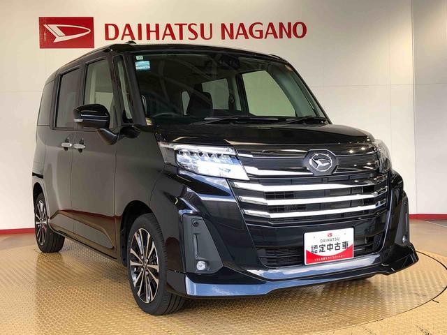 トールカスタムＧ　ターボ２ＷＤ　ターボ　両側電動スライドドア　衝突被害軽減システム　横滑り防止機能　オートライト　オートエアコン　プッシュスタート　スマートキー　アイドリングストップ　電動格納ドアミラー　ＡＢＳ（長野県）の中古車