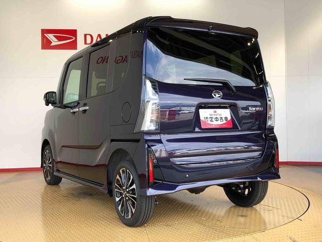 タントカスタムＲＳ４ＷＤ　ターボ　シートヒーター　両側電動スライドドア　アイドリングストップ　プッシュスタート　スマートキー　衝突被害軽減システム　横滑り防止機能　オートライト　オートエアコン　ＡＢＳ（長野県）の中古車