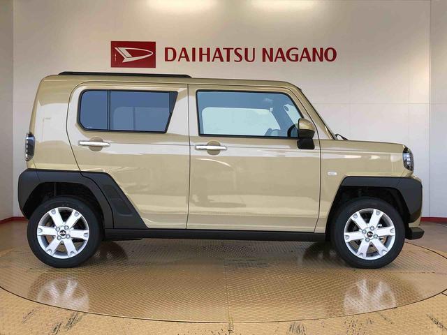 タフトG クロムベンチャー4WD スカイルーフ プッシュスタート スマートキー オートライト オートエアコン 電動パーキングブレーキ 衝突被害軽減システム 横滑り防止機能 アイドリングストップ ABS(長野県)の中古車