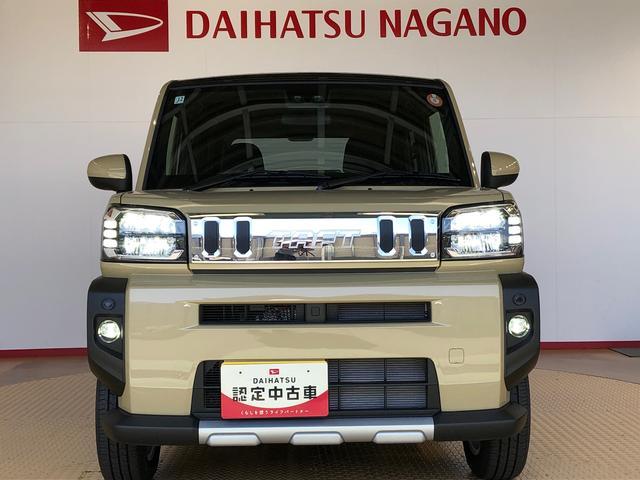 タフトG クロムベンチャー4WD スカイルーフ プッシュスタート スマートキー オートライト オートエアコン 電動パーキングブレーキ 衝突被害軽減システム 横滑り防止機能 アイドリングストップ ABS(長野県)の中古車