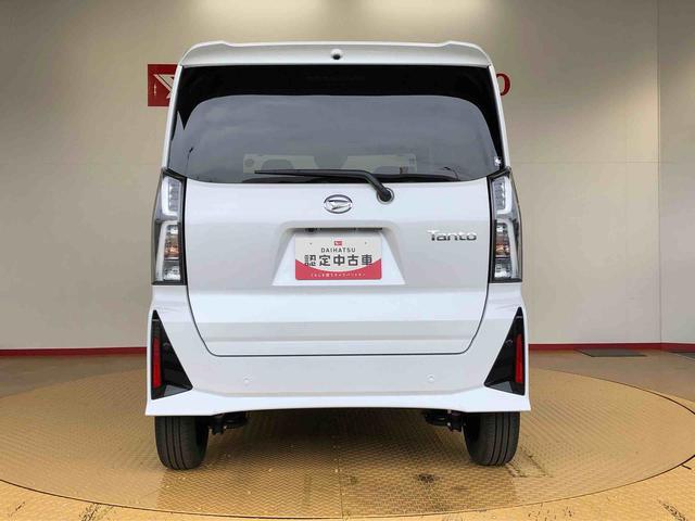 タントカスタムＲＳ２ＷＤ　ターボ　シートヒーター　両側電動スライドドア　アイドリングストップ　プッシュスタート　スマートキー　衝突被害軽減システム　横滑り防止機能　オートライト　オートエアコン　ＡＢＳ（長野県）の中古車