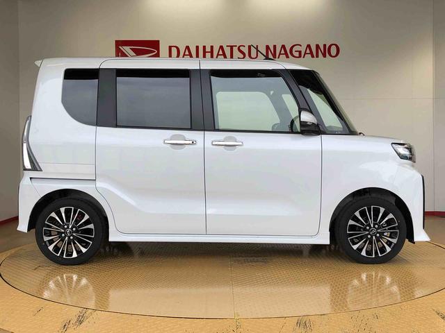 タントカスタムＲＳ２ＷＤ　ターボ　シートヒーター　両側電動スライドドア　アイドリングストップ　プッシュスタート　スマートキー　衝突被害軽減システム　横滑り防止機能　オートライト　オートエアコン　ＡＢＳ（長野県）の中古車