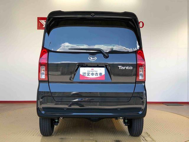 タントＸ４ＷＤ　シートヒーター　片側電動スライドドア　アイドリングストップ　プッシュスタート　スマートキー　衝突被害軽減システム　横滑り防止機能　オートライト　オートエアコン　ＡＢＳ（長野県）の中古車