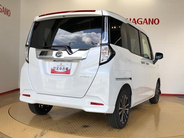 トールカスタムＧ　ターボ２ＷＤ　ターボ　両側電動スライドドア　衝突被害軽減システム　横滑り防止機能　オートライト　オートエアコン　プッシュスタート　スマートキー　アイドリングストップ　電動格納ドアミラー　ＡＢＳ（長野県）の中古車