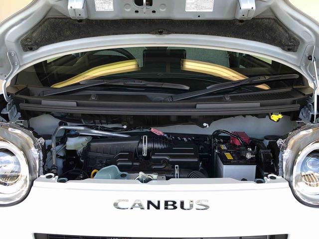 ムーヴキャンバスストライプスＧ２ＷＤ　両側電動スライドドア　オートライト　衝突被害軽減システム　横滑り防止機能　プッシュスタート　スマートキー　オートエアコン　電動格納ドアミラー　アイドリングストップ　ＡＢＳ（長野県）の中古車