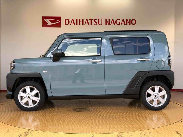 タフトＧ　クロムベンチャー４ＷＤ　スカイルーフ　　プッシュスタート　スマートキー　オートライト　オートエアコン　電動パーキングブレーキ　衝突被害軽減システム　横滑り防止機能　アイドリングストップ　ＡＢＳ（長野県）の中古車