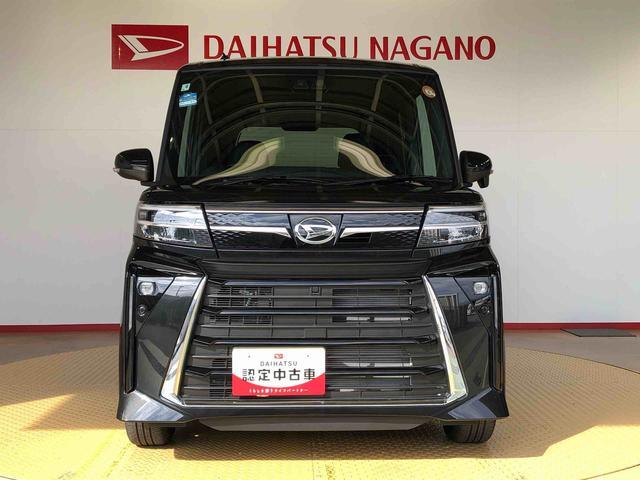 タントカスタムRS4WD ターボ シートヒーター 両側電動スライドドア アイドリングストップ プッシュスタート スマートキー 衝突被害軽減システム 横滑り防止機能 オートライト オートエアコン ABS(長野県)の中古車