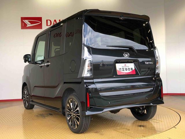 タントカスタムRS4WD ターボ シートヒーター 両側電動スライドドア アイドリングストップ プッシュスタート スマートキー 衝突被害軽減システム 横滑り防止機能 オートライト オートエアコン ABS(長野県)の中古車