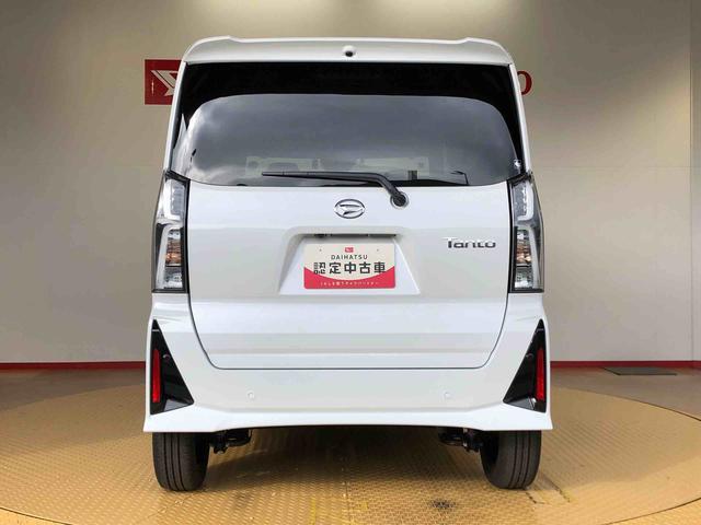 タントカスタムＲＳ２ＷＤ　ターボ　シートヒーター　両側電動スライドドア　アイドリングストップ　プッシュスタート　スマートキー　衝突被害軽減システム　横滑り防止機能　オートライト　オートエアコン　ＡＢＳ（長野県）の中古車