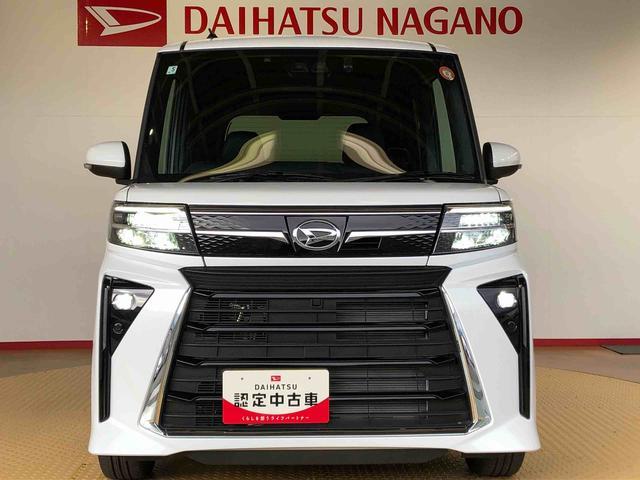 タントカスタムＲＳ２ＷＤ　ターボ　シートヒーター　両側電動スライドドア　アイドリングストップ　プッシュスタート　スマートキー　衝突被害軽減システム　横滑り防止機能　オートライト　オートエアコン　ＡＢＳ（長野県）の中古車