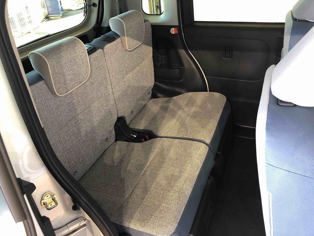 ムーヴキャンバスストライプスＧ４ＷＤ　両側電動スライドドア　オートライト　衝突被害軽減システム　横滑り防止機能　プッシュスタート　スマートキー　オートエアコン　パワーウインドウ　電動格納ドアミラー　アイドリングストップ　　新品ナビ（長野県）の中古車