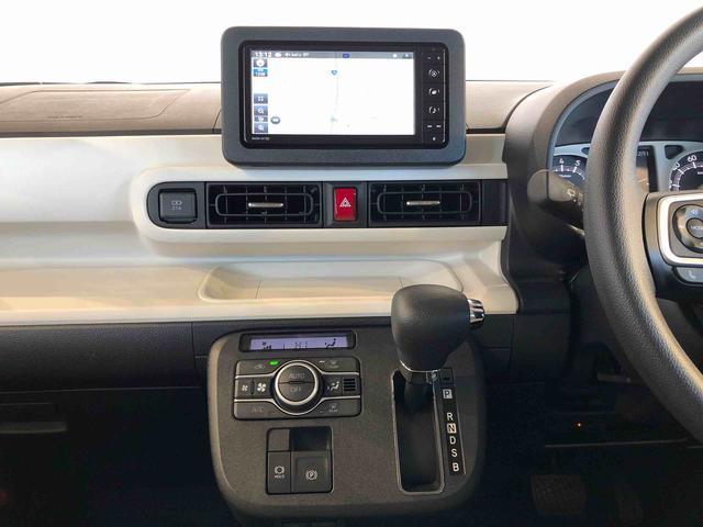 ムーヴキャンバスストライプスＧ４ＷＤ　両側電動スライドドア　オートライト　衝突被害軽減システム　横滑り防止機能　プッシュスタート　スマートキー　オートエアコン　パワーウインドウ　電動格納ドアミラー　アイドリングストップ　　新品ナビ（長野県）の中古車