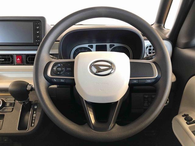 ムーヴキャンバスストライプスＧ４ＷＤ　両側電動スライドドア　オートライト　衝突被害軽減システム　横滑り防止機能　プッシュスタート　スマートキー　オートエアコン　パワーウインドウ　電動格納ドアミラー　アイドリングストップ　　新品ナビ（長野県）の中古車