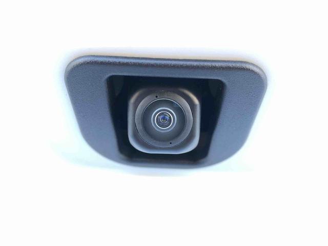 ムーヴキャンバスストライプスＧ４ＷＤ　両側電動スライドドア　オートライト　衝突被害軽減システム　横滑り防止機能　プッシュスタート　スマートキー　オートエアコン　パワーウインドウ　電動格納ドアミラー　アイドリングストップ　　新品ナビ（長野県）の中古車