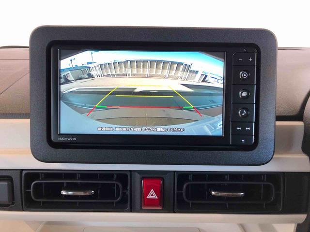 ムーヴキャンバスストライプスＧ４ＷＤ　両側電動スライドドア　オートライト　衝突被害軽減システム　横滑り防止機能　プッシュスタート　スマートキー　オートエアコン　パワーウインドウ　電動格納ドアミラー　アイドリングストップ　　新品ナビ（長野県）の中古車