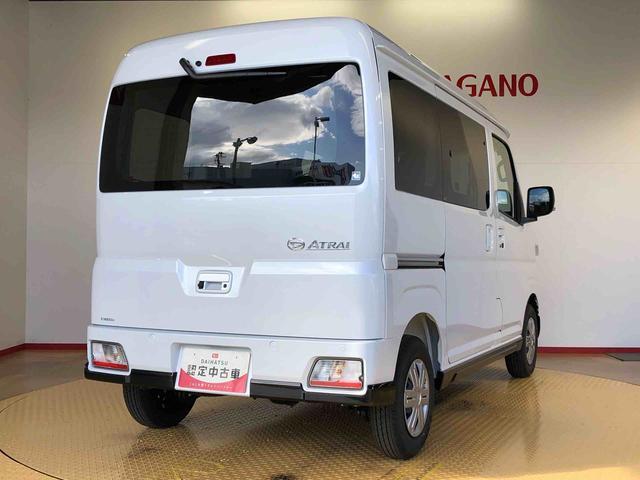 アトレーＲＳ４ＷＤ　ターボ　両側電動スライドドア　アイドリングストップ　プッシュスタート　スマートキー　衝突被害軽減システム　横滑り防止機能　オートエアコン　オートライト　電動格納ドアミラー　ＡＢＳ（長野県）の中古車