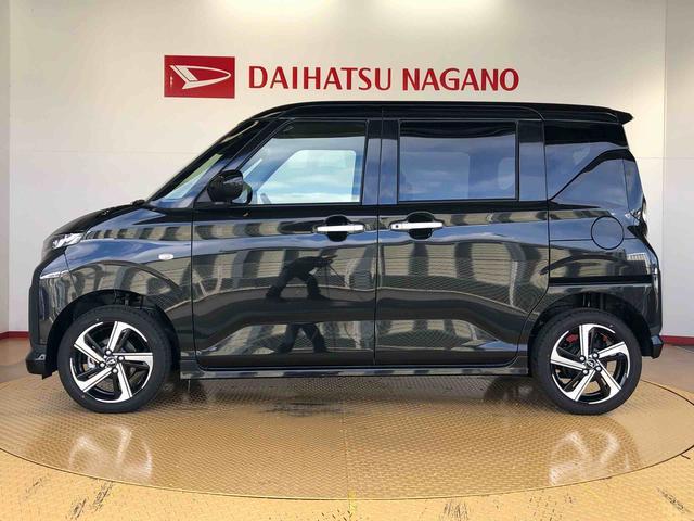 ムーヴＲＳ４ＷＤ　ターボ　両側電動スライドドア　クルーズコントロール　アイドリングストップ　プッシュスタート　スマートキー　衝突被害軽減システム　横滑り防止機能　オートライト　オートエアコン　ＡＢＳ（長野県）の中古車