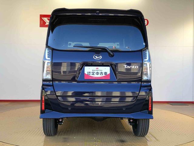 タントカスタムＲＳ４ＷＤ　ターボ　シートヒーター　両側電動スライドドア　アイドリングストップ　プッシュスタート　スマートキー　衝突被害軽減システム　横滑り防止機能　オートライト　オートエアコン　ＡＢＳ（長野県）の中古車