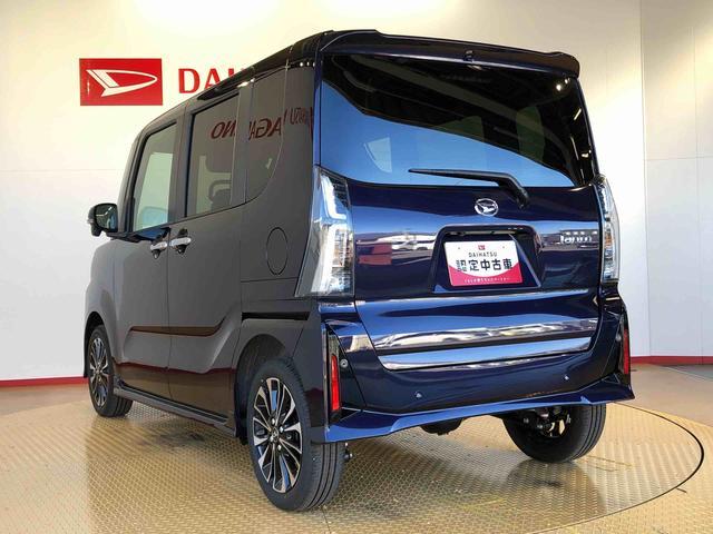 タントカスタムＲＳ４ＷＤ　ターボ　シートヒーター　両側電動スライドドア　アイドリングストップ　プッシュスタート　スマートキー　衝突被害軽減システム　横滑り防止機能　オートライト　オートエアコン　ＡＢＳ（長野県）の中古車