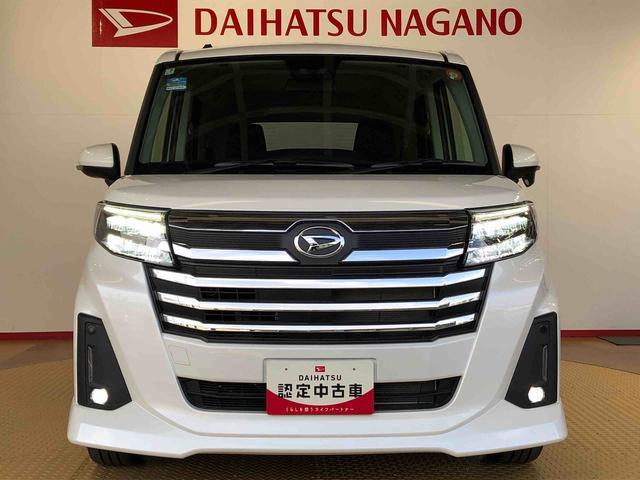 トールカスタムＧ　ターボ２ＷＤ　ターボ　両側電動スライドドア　衝突被害軽減システム　横滑り防止機能　オートライト　オートエアコン　プッシュスタート　スマートキー　アイドリングストップ　電動格納ドアミラー　ＡＢＳ（長野県）の中古車