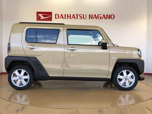 タフトG クロムベンチャー4WD スカイルーフ プッシュスタート スマートキー オートライト オートエアコン 電動パーキングブレーキ 衝突被害軽減システム 横滑り防止機能 アイドリングストップ ABS(長野県)の中古車
