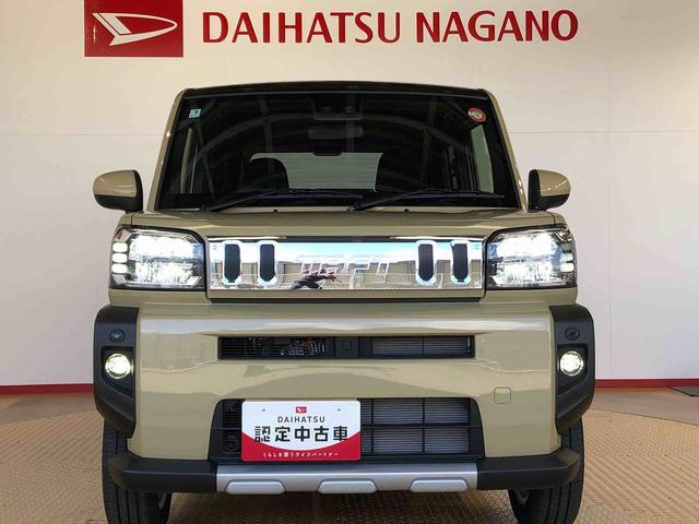 タフトG クロムベンチャー4WD スカイルーフ プッシュスタート スマートキー オートライト オートエアコン 電動パーキングブレーキ 衝突被害軽減システム 横滑り防止機能 アイドリングストップ ABS(長野県)の中古車