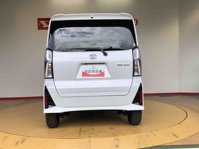 タントカスタムＲＳ２ＷＤ　ターボ　シートヒーター　両側電動スライドドア　アイドリングストップ　プッシュスタート　スマートキー　衝突被害軽減システム　横滑り防止機能　オートライト　オートエアコン　ＡＢＳ（長野県）の中古車