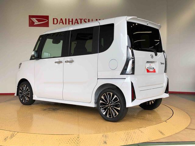 タントカスタムＲＳ２ＷＤ　ターボ　シートヒーター　両側電動スライドドア　アイドリングストップ　プッシュスタート　スマートキー　衝突被害軽減システム　横滑り防止機能　オートライト　オートエアコン　ＡＢＳ（長野県）の中古車