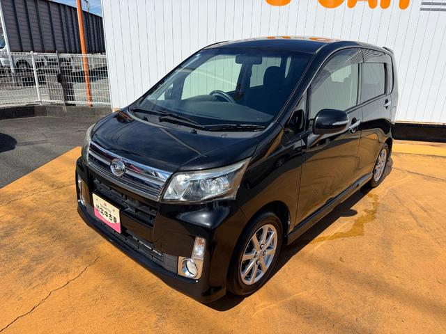 ムーヴカスタム　Ｘリミテッド　ＳＡ純正ワンセグナビ　バックモニター　純正アルミホイール　衝突低減ブレーキ（福岡県）の中古車