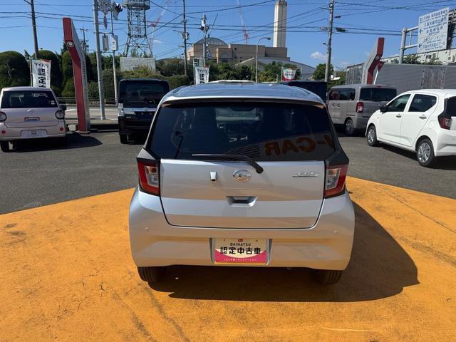 ミライースＸ　リミテッドＳＡIII弊社デモカーＵ車輛　新車保証継承　衝突低減ブレーキ　オーディオレス　Ｂカメラ（福岡県）の中古車