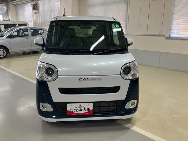 ムーヴキャンバスストライプスＧ　純正ナビ　ＥＴＣ　ドライブレコーダー保証１年間距離無制限付き　電動パーキングブレーキ　ＬＥＤヘッドランプ　ＬＥＤフォグランプ　前席シートヒーター　ホッとカップホルダー　ＵＳＢ電源ソケット　オートライト　両側電動スライドドア（東京都）の中古車