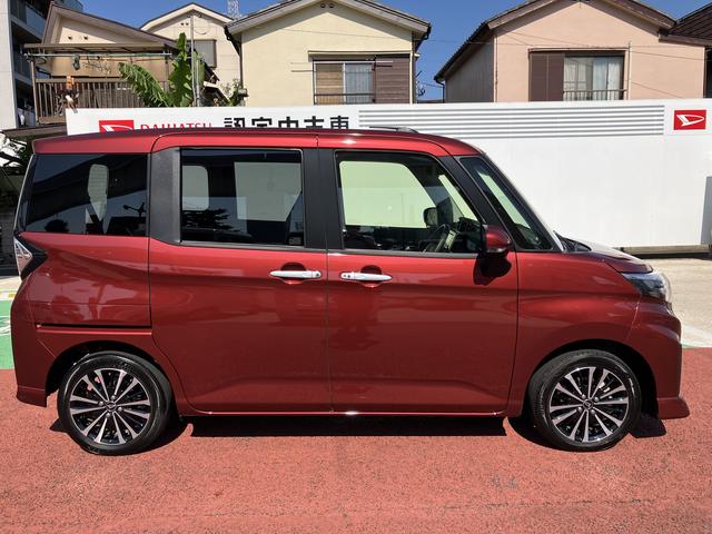 トールカスタムＧ　ターボ　ナビ　バックカメラ　ＥＴＣ　ＡＣＣ保証１年間・距離無制限付き　両側電動スライドドア　オートエアコン　フルセグ　ＤＶＤ再生　ＣＤ再生　電動パーキングブレーキ　オートブレーキホールド機能　電動格納ミラー　アイドリングストップ　キーフリー（東京都）の中古車