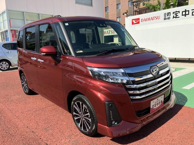 トールカスタムＧ　ターボ　ナビ　バックカメラ　ＥＴＣ　ＡＣＣ保証１年間・距離無制限付き　両側電動スライドドア　オートエアコン　フルセグ　ＤＶＤ再生　ＣＤ再生　電動パーキングブレーキ　オートブレーキホールド機能　電動格納ミラー　アイドリングストップ　キーフリー（東京都）の中古車