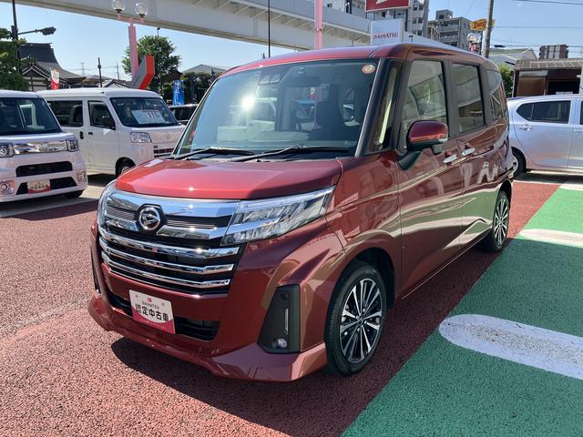 トールカスタムＧ　ターボ　ナビ　バックカメラ　ＥＴＣ　ＡＣＣ保証１年間・距離無制限付き　両側電動スライドドア　オートエアコン　フルセグ　ＤＶＤ再生　ＣＤ再生　電動パーキングブレーキ　オートブレーキホールド機能　電動格納ミラー　アイドリングストップ　キーフリー（東京都）の中古車