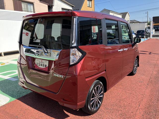 トールカスタムＧ　ターボ　ナビ　バックカメラ　ＥＴＣ　ＡＣＣ保証１年間・距離無制限付き　両側電動スライドドア　オートエアコン　フルセグ　ＤＶＤ再生　ＣＤ再生　電動パーキングブレーキ　オートブレーキホールド機能　電動格納ミラー　アイドリングストップ　キーフリー（東京都）の中古車