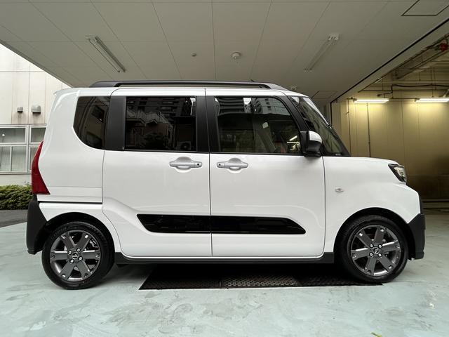 タントファンクロスターボ ナビ・ドラレコ・ETC・バックカメラ付保証 新車保証・まごころ保証 1年間・走行距離無制限付き・7インチナビ・バックカメラ・ドラレコ・ETC装備・LEDヘッドライト装備・シートヒーター装備(東京都)の中古車