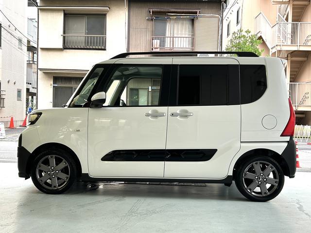 タントファンクロスターボ ナビ・ドラレコ・ETC・バックカメラ付保証 新車保証・まごころ保証 1年間・走行距離無制限付き・7インチナビ・バックカメラ・ドラレコ・ETC装備・LEDヘッドライト装備・シートヒーター装備(東京都)の中古車