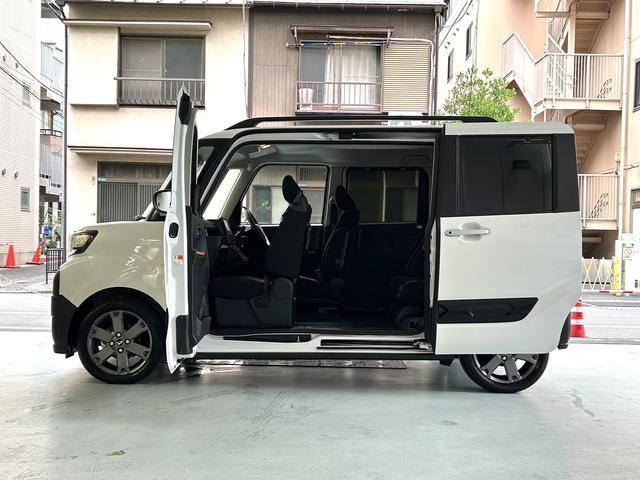 タントファンクロスターボ ナビ・ドラレコ・ETC・バックカメラ付保証 新車保証・まごころ保証 1年間・走行距離無制限付き・7インチナビ・バックカメラ・ドラレコ・ETC装備・LEDヘッドライト装備・シートヒーター装備(東京都)の中古車
