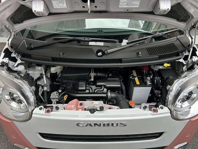 ムーヴキャンバスストライプスＧ保証　新車保証・まごころ保証　１年間・走行距離無制限付き・ＬＥＤヘッドライト装備・ＬＥＤフォグ装備・スマートアシスト装備（東京都）の中古車