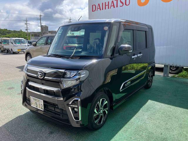 タントカスタムＸオートエアコン　９インチ純正ナビ　ドライブレコーダー　パノラマモニター　衝突回避支援システム　コーナーセンサー　ＬＥＤヘッドランプ＆フォグランプ　両側パワースライドドア　キーフリーシステム（沖縄県）の中古車