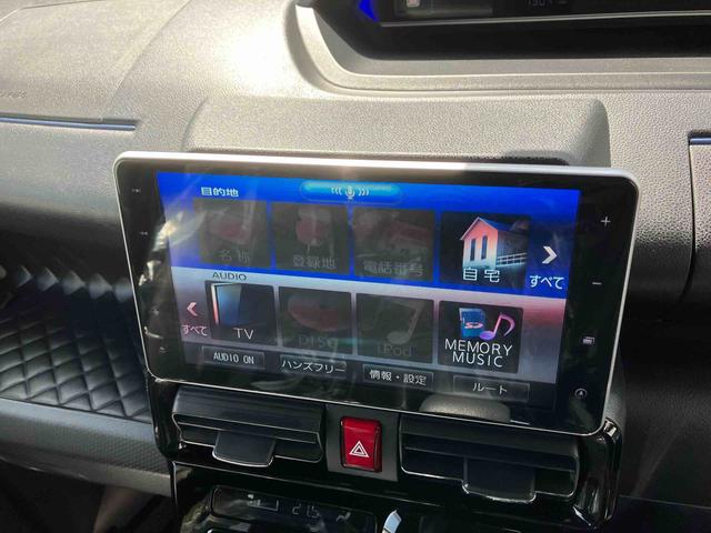 タントカスタムＸオートエアコン　９インチ純正ナビ　ドライブレコーダー　パノラマモニター　衝突回避支援システム　コーナーセンサー　ＬＥＤヘッドランプ＆フォグランプ　両側パワースライドドア　キーフリーシステム（沖縄県）の中古車