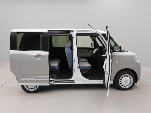 ムーヴキャンバスストライプスＧエアコン　パワステ　パワーウィンドウ　ＡＢＳ　エアバック　キーフリー　電動ドアミラー（愛知県）の中古車