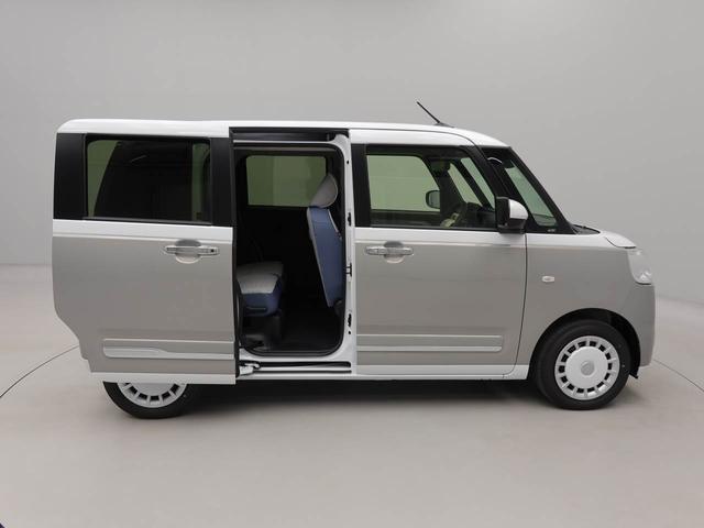 ムーヴキャンバスストライプスＧエアコン　パワステ　パワーウィンドウ　ＡＢＳ　エアバック　キーフリー　電動ドアミラー（愛知県）の中古車