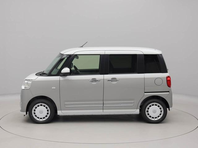 ムーヴキャンバスストライプスＧエアコン　パワステ　パワーウィンドウ　ＡＢＳ　エアバック　キーフリー　電動ドアミラー（愛知県）の中古車