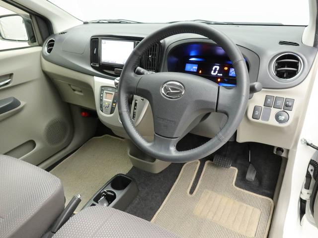 ミライースＧ　ＳＡ認定中古車　ナビ　ＴＶ　テレビ　キーフリー　プッシュスタート　イモビライザー　ＡＢＳ　アイドリングストップ　エアバック　ＣＶＴ　アルミホイール　整備手帳　取扱説明書（愛知県）の中古車