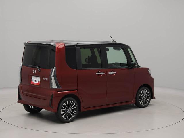 タントカスタムＲＳターボ　ワンオーナー　衝突回避支援ブレーキ　車線逸脱警報　バックカメラ　両側電動スライドドア　キーフリー　プッシュスタート　ＬＥＤヘッドランプ　アルミホイール　アイドリングストップ　エアバック　ＡＢＳ（愛知県）の中古車