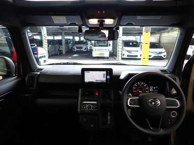タフトＸ衝突被害軽減ブレーキ　横滑り防止装置　オートマチックハイビーム　アイドリングストップ　ステアリングスイッチ　オートライト　キーフリーシステム　オートエアコン　ナビ　バックカメラ　サンルーフ　ＬＥＤ（岐阜県）の中古車