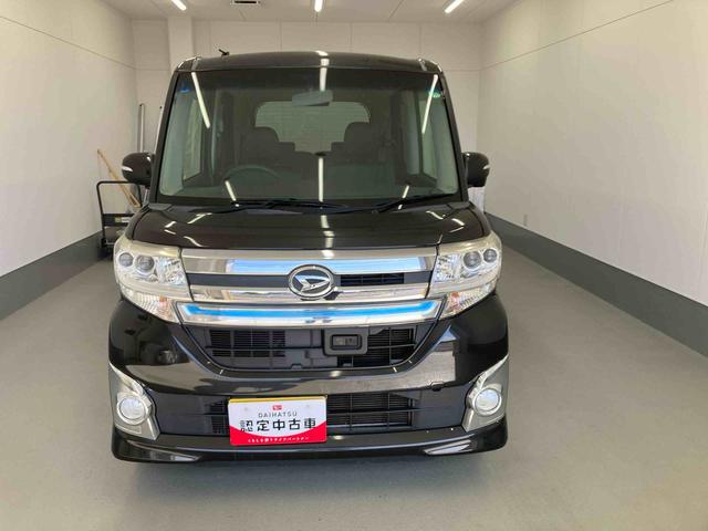 タントカスタムＸ　トップエディションＳＡ衝突被害軽減ブレーキ　横滑り防止装置　アイドリングストップ　ステアリングスイッチ　オートライト　キーフリーシステム　オートエアコン　社外ナビ　バックカメラ　ＥＴＣ　マット　バイザー（岐阜県）の中古車