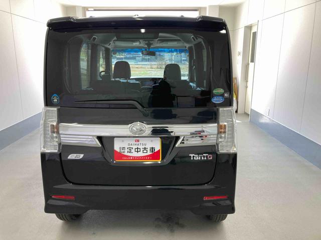 タントカスタムＸ　トップエディションＳＡ衝突被害軽減ブレーキ　横滑り防止装置　アイドリングストップ　ステアリングスイッチ　オートライト　キーフリーシステム　オートエアコン　社外ナビ　バックカメラ　ＥＴＣ　マット　バイザー（岐阜県）の中古車